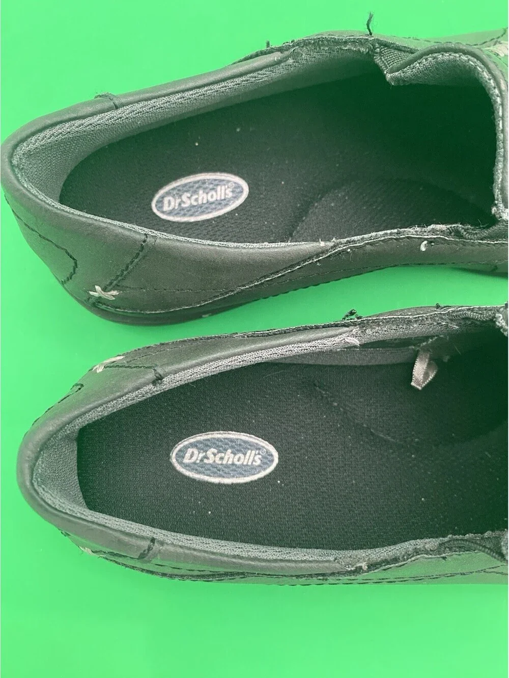 Dr. Scholl's Women's Size 7M Black Hadley Faux Leather Slip-On Comfort Shoes